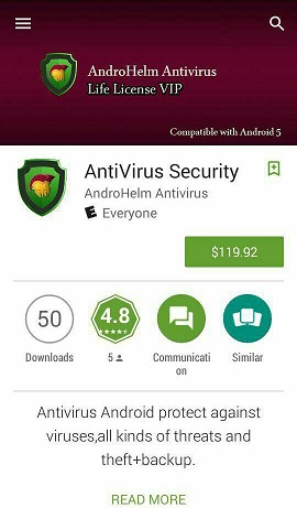 دانلود گران قیمت ترین انتی ویروس دنیا برای گوش های اندروید که بصورت رایگان برای اعضا